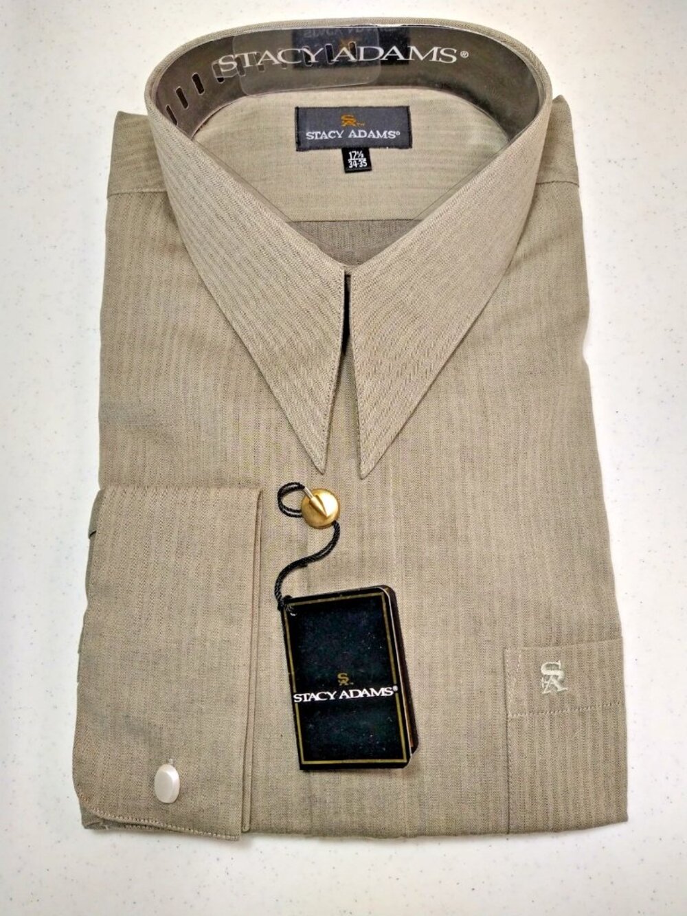 Mens Dress Shirt Stacy Adams R SA TM New | Open To Offer